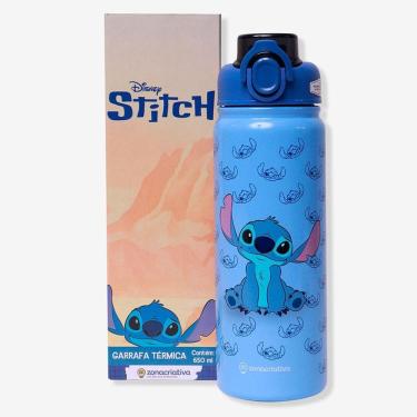 Imagem de Garrafa Termica Galaxy 650Ml Stitch Disney Zc