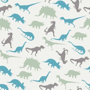 Imagem de Papel De Parede Adesivo Infantil Dinossauro Kid 5m