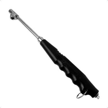 Imagem de Calibrador Bico Duplo Reto Pneu Carro Moto Caminhão 28cm - ROTTA 376