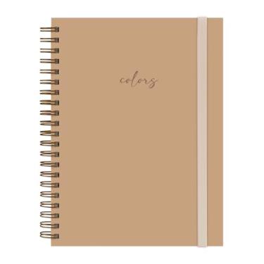 Imagem de Caderno Universitário Plus Solid Colors Nude 12 Matérias