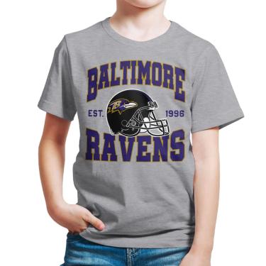 Imagem de Camiseta Junk Food nfl Team Helmet Baltimore Ravens Kids