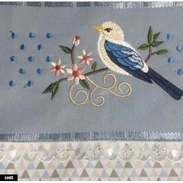 Imagem de Toalha de Banho - Toalha Bordada - Toalha Personalizada - Bordados Artesanais - Detalhes em Renda, Gripir ou Tecido