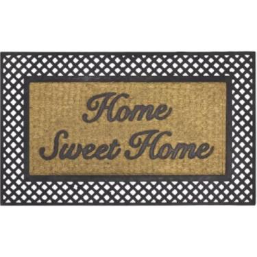 Imagem de Capacho de Fibra de Coco 45x75cm Home Sweet Home - 151201 - KAPAZI
