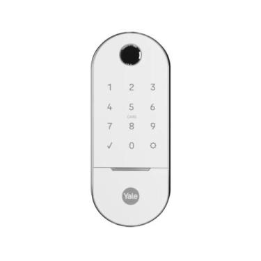 Imagem de Fechadura Digital Lia BP para Porta Correr Branca Yale