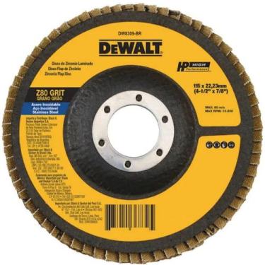 Imagem de Disco Flap G80 115 x 22,23mm Dw8309br Dewalt
