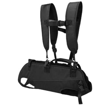 Imagem de Sling De Transporte Para Cães - Peitoral Ajustável e Respirável Para Transporte de Cães - Sling Multifuncional Para Animais de Estimação em Resgate Escadas Idosos Tratamento Caminhadas Veterinário Pas