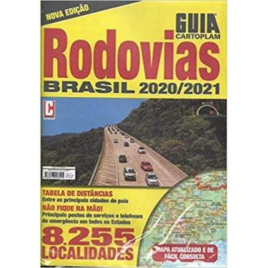 Imagem de Guia Cartoplan Mapa Rodovias Brasil -  