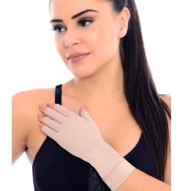 Imagem de Luva Curta Para Tratamento De Queimadura com Proteção Solar Uv +50 Ort