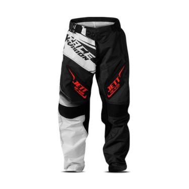 Imagem de Calça motocross infantil jett factory edition, VERMELHO, 6