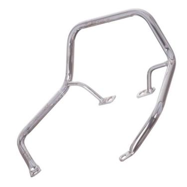 Imagem de Alça Traseira Moto Honda Biz 100 1998 a 2005 Esportiva Cromo Forte, CR