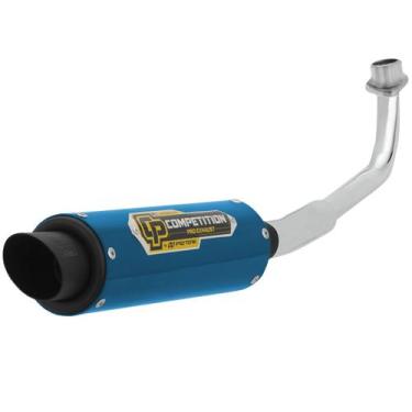 Imagem de Escapamento Competition Pro Tork Curva Cromada Moto Honda Biz 125 2011
