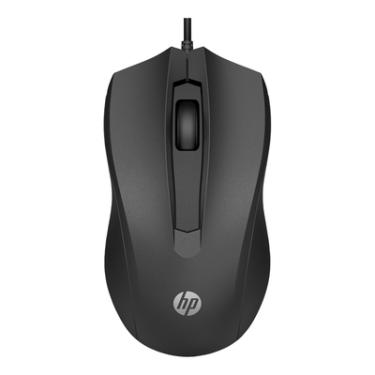 Imagem de MOUSE COM FIO HP 100 PRETO CLASSIC