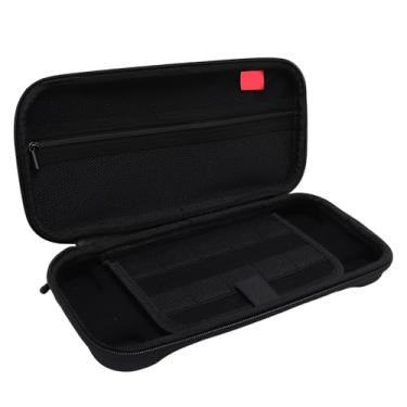 Imagem de Heayzoki Caixa de Transporte para o Interruptor 2, Eva Hard Shell Portátil Bag de Armazenamento de Viagem Com 10 Bolsos de Cartão de Jogo, Modelo Aplicável e Fixação Segura (Preto)