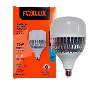 Imagem de Lâmpada Led Foxlux Alta Potência 75W 6,5K E-27