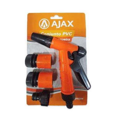Imagem de Kit de Esguicho Pistola Plástica 4 Peças 1/2" - Ajax