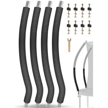 Imagem de Postes de reposição de trampolim para Jumpzylla, poste de substituição galvanizado para peças de reposição de trampolim Jumpzylla, Trampolim Parts Co Poste inferior de substituição para Jumpzylla 20