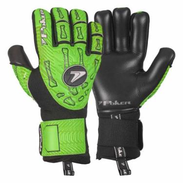 Imagem de Luva de Goleiro Profissional Poker Hug Flex 4, Vdc, Pt, 11