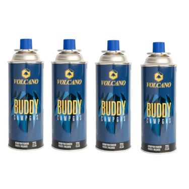 Imagem de 04 Refil Recarga Maçarico Camping Isqueiro Fogão