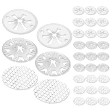 Imagem de KHZSPP Kit de reparo de escudo térmico de carro, 36 peças de clipes de proteção térmica de carro, fixadores de proteção inferior da carroçaria, placa de proteção contra calor da tampa do motor para a