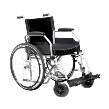 Imagem de Cadeira de Rodas Pro9000 43CM em Aço Carbono Suporta 120 kilos para Pessoas com Mobilidade Reduzida - Procirúrgica
