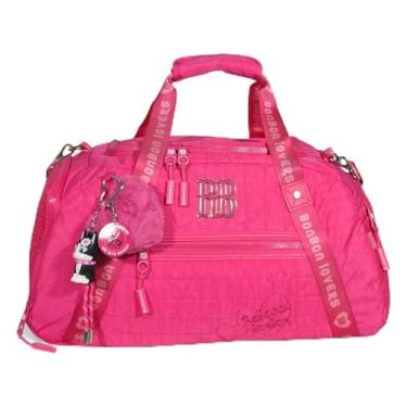 Imagem de Bolsa Sacola Rebecca Bonbon de Nylon M�dia para Academia e Passeio (Rosa)