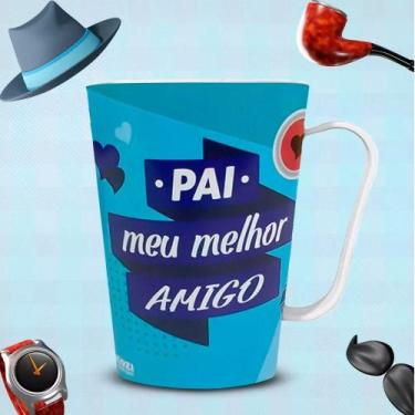 Imagem de Kit Com 8 Canecas Plástico Dia Dos Pais 430ml Sortidos  - KOISAS DE KO