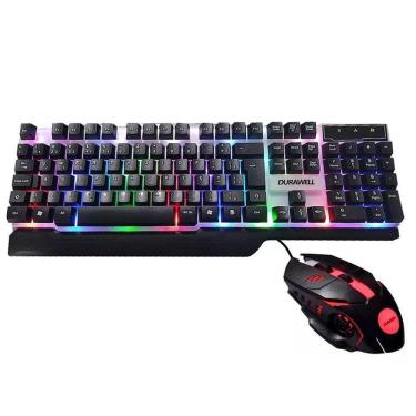 Imagem de Teclado Gamer Durawell DW-550 + Mouse RGB Waterproof