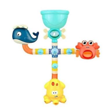 Imagem de Brinquedos de banho brinquedos de banho de bebê ventosa jogo de água g