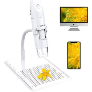 Imagem de Microscópio portátil digital USB com câmera Wi-Fi - Lightbek Official 
