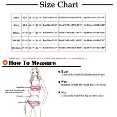 Imagem de Moda Feminina Sexy Swimwear Plus Size Ruffle Split Swimsuit Bikini - H