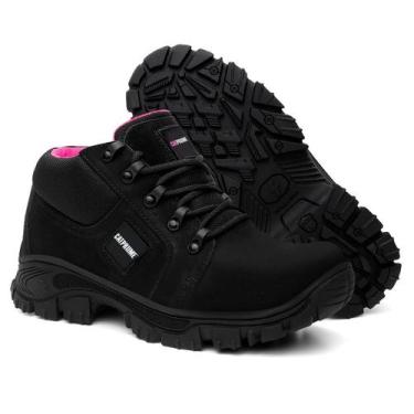 Imagem de Bota Cano Baixo Catpriime De Segurança Trabalho Epi Feminina - Preto c