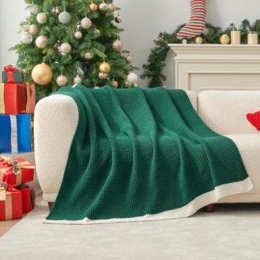 Imagem de Manta Throw Blanket Amélie Home Christmas Waffle Chenille 50x60cm