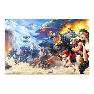 Imagem de Quebra Cabeça Metal Slug Personalizado 120 Peças 002 - Pomps Geek