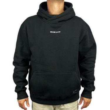 Imagem de Moletom Canguru Oakley Big Medusa Blackout-Masculino