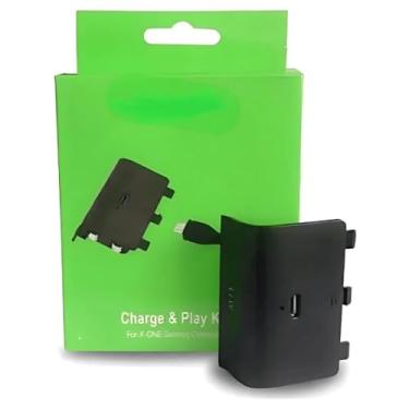 Imagem de FOR X-ONE Carregador Xbox One 8800mAh Bateria + Cabo USB 1m