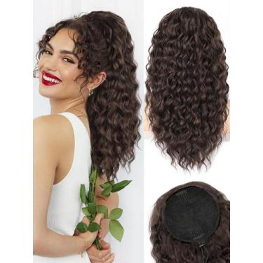 Imagem de Extensão de rabo de cavalo HMD Curly Synthetic Hair de 18 polegadas pa
