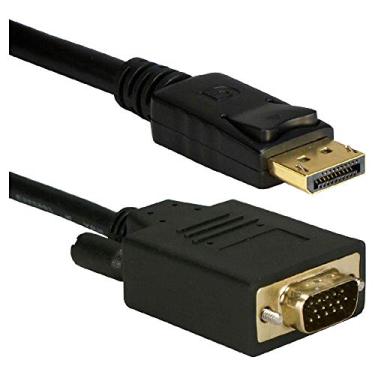 Imagem de CABO ADAPTADOR DISPLAYPORT X VGA 1.8M JC-DP-VGA18 F3