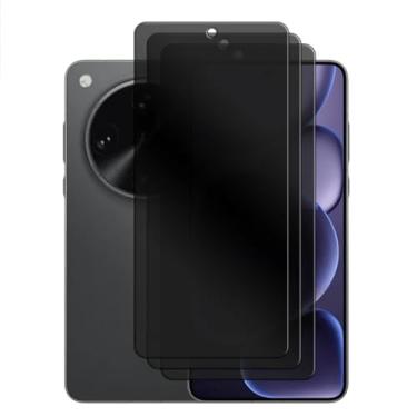 Imagem de Para OPPO Find X8 Ultra, 3 pcs Vidro Temperado Anti-espião Privacidade Protetor de Tela Filme
