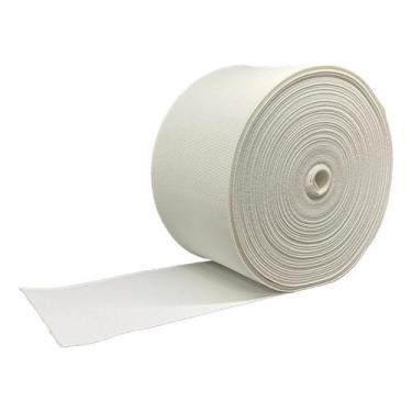 Imagem de Elástico Reforçado com Largura com Tamanho A Escolher Branco(10 CM,5 METROS)