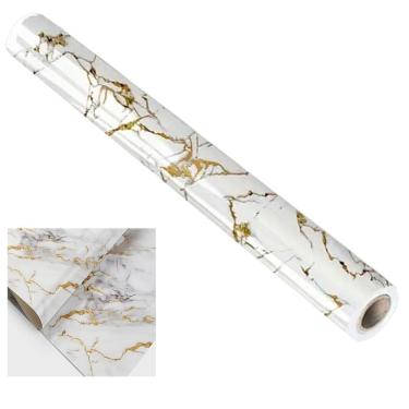 Imagem de Papel De Parede Autocolante Adesivo Flexivel Marmore Obra Reforma Construçao Reparo Casa Moveis Envelopamento