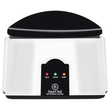 Imagem de Vaporizador profissional de esmalte de unha 36W, sistema elétrico de remoção de gel, máquina de vapor de imersão rápida com desligamento automático para uso em casa e salão de beleza