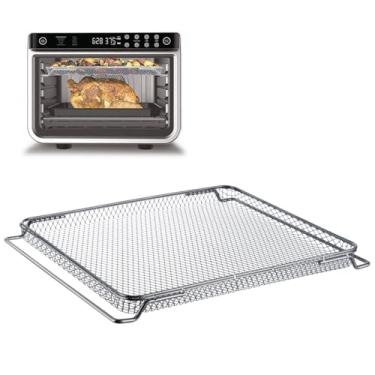 Imagem de Cesta de fritadeira a ar para Foodi Dt251/Dt201, rack de malha de aço inoxidável para cozinhar uniformemente e resultados crocantes