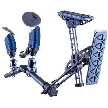 Imagem de Elvish Tac Adaptador De Coronha Magnética Para Rifle Vrx-15 Vr Gunstock E Coronha Para Espada Para Quest 3 Quest 2 Quest Pro Em Duas Cores (Quest 3, Titânio Queimado Azul)