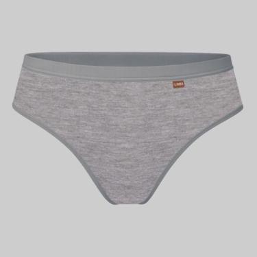 Imagem de Calcinha Lupo Básica Algodão 40352, Cinza, G