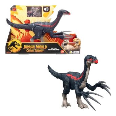 Imagem de Jurassic World Dinossauro de Brinquedo Therizinosaurus para crianças a partir de 4 anos