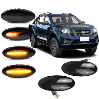 Imagem de Par Pisca Seta Led Nissan Frontier 2017 A 2022 Attack S Se
