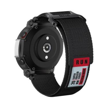 Imagem de Pulseira Tática De Nylon Para Huami Amazfit T-rex 2 3 Ultra, Faixa Elá
