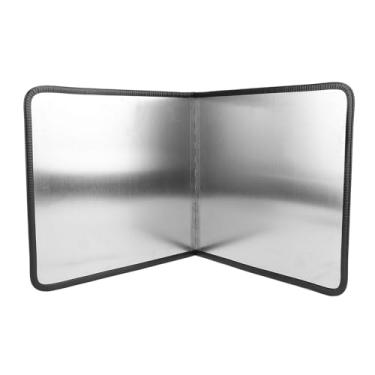 Imagem de Hztyyier Protetor de Respingos de Fogão Dobrável, Protetor de óleo Antiaderente de Aço Inoxidável 304, Acessório de Cozinha Fácil de Limpar e Compacto para Entusiastas de (30x30x30cm /