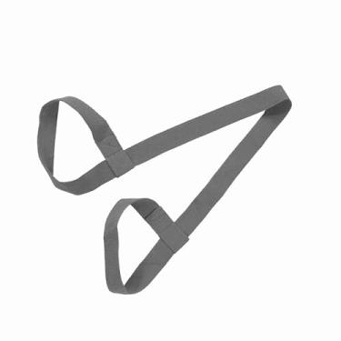 Imagem de AYNEFY Correia Ajustável do Portador da Esteira da Ioga, Correia Portátil do Estilingue para Esportes e Corpo Uso Ginásio (Cinza)