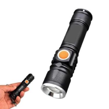 Imagem de Lanterna  Longo Alcance Usb Mini Super Potente 500 metros - Dilan